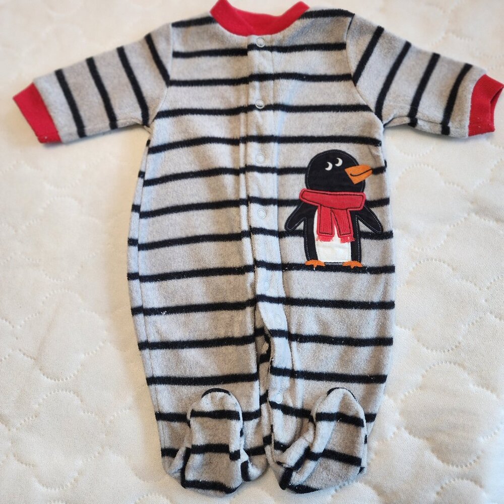 Carter's Plush NB pajamas